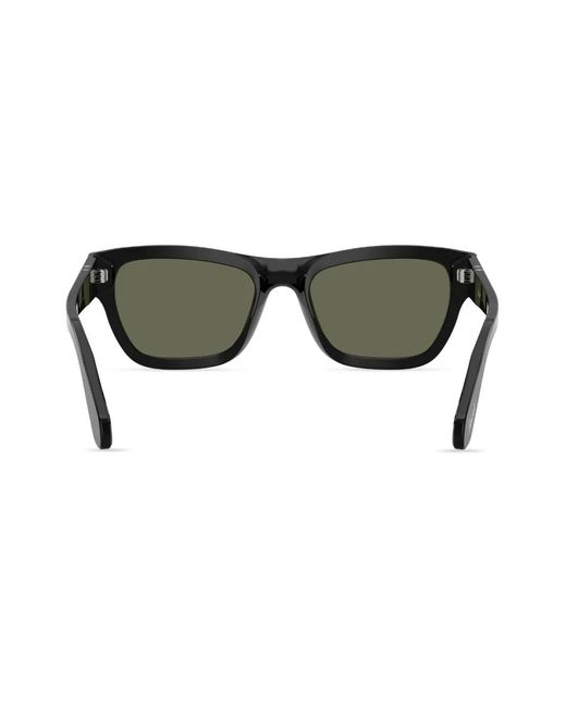 Persol Black Square-Frame Sunglasses
