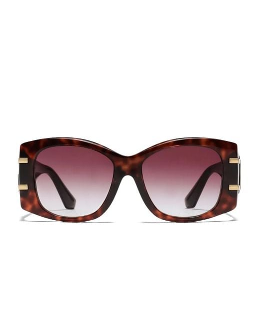 Dolce & Gabbana Red Dg Griffe Sunglasses