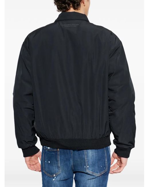 DSquared² Blue Bomber Jackets for men