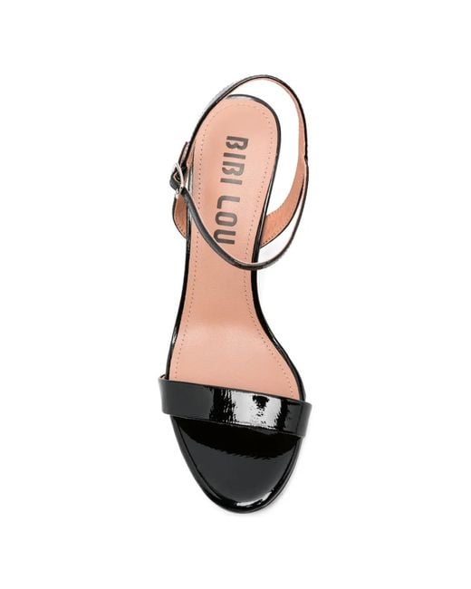 Bibi Lou White Buckle-Strap Sandals