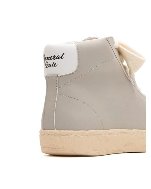 General Scale. Natural Murray High-Top Sneakers for men
