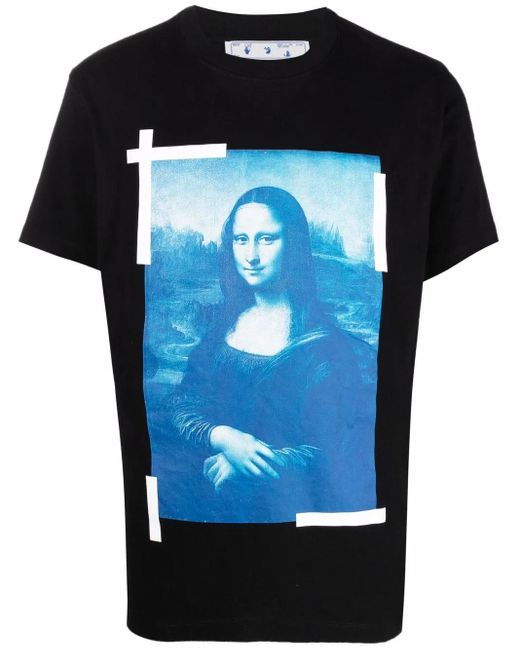 Off-White c/o Virgil Abloh Off-white Monalisa Slim T-shirt Black for men