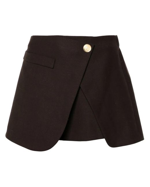 Skort Drapeado Maje de color Black