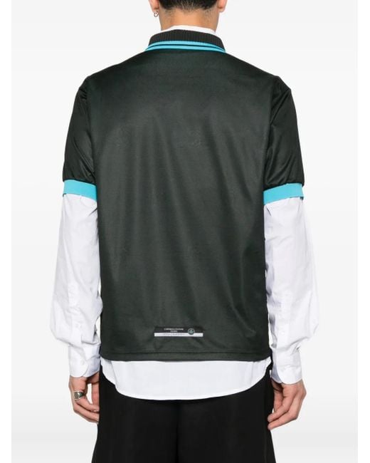 BOTTER Black X Reebok Layered Polo Shirt
