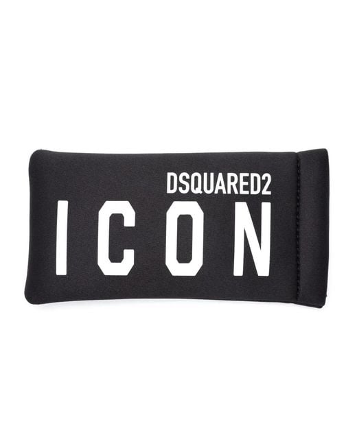 DSquared² Blue Icon Geometric-Frame Sunglasses for men