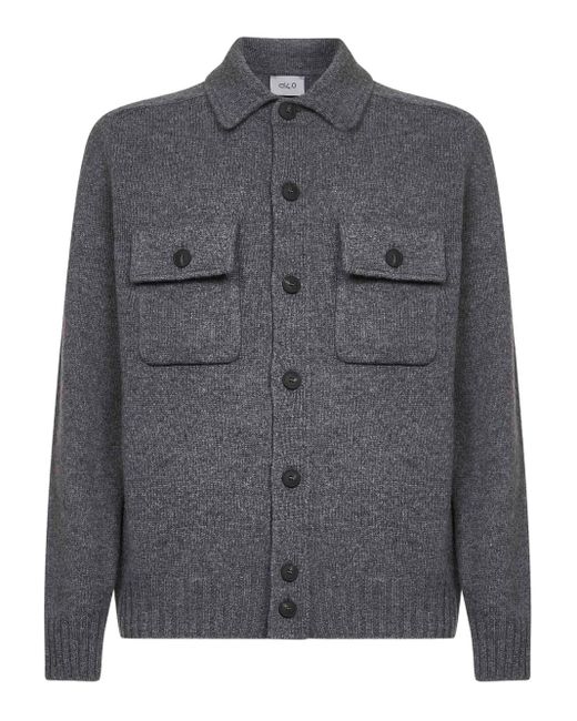 Cardigan Con Bottoni di D4.0 in Gray da Uomo