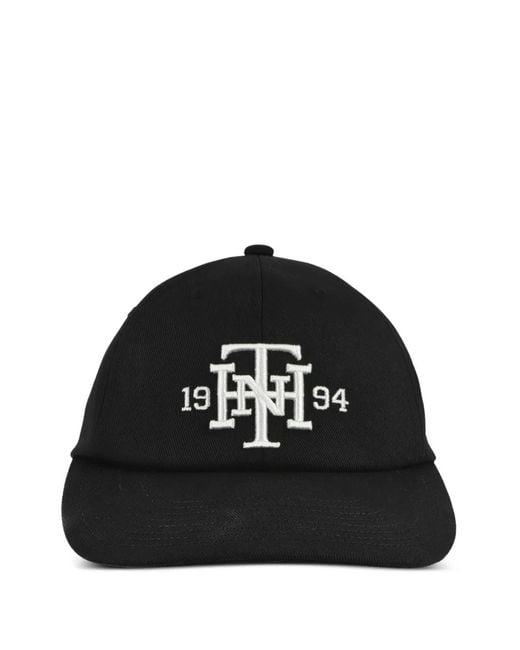 Neighborhood Black Lettering-Embroidered Baseball Cap for men