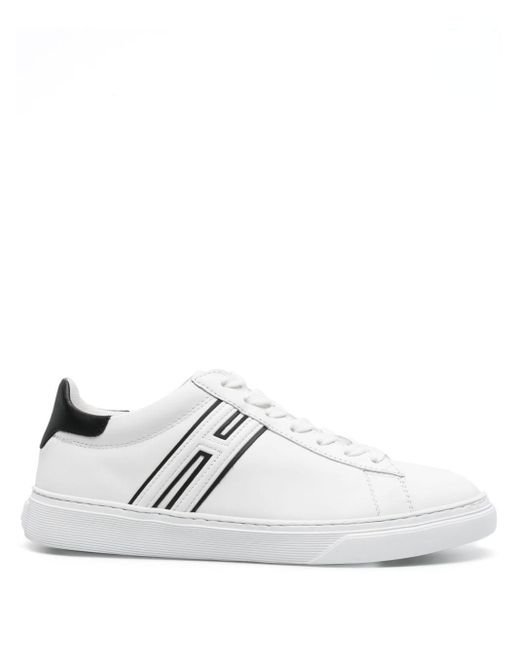 Hogan 365 Leren Sneakers in het White voor heren