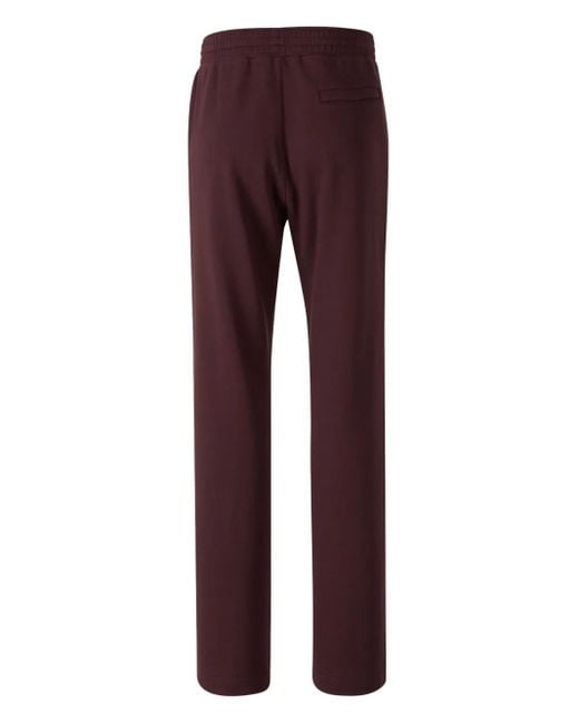 Givenchy Red Logo Plush Joggers for men
