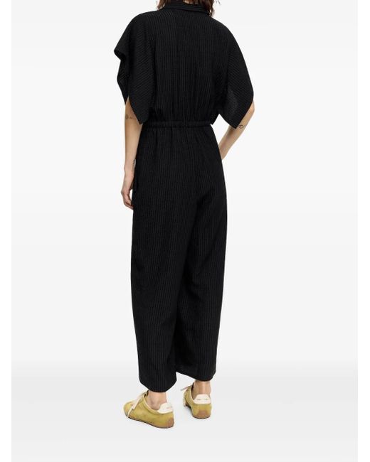 Bimba Y Lola ドローストリング ジャンプスーツ Black