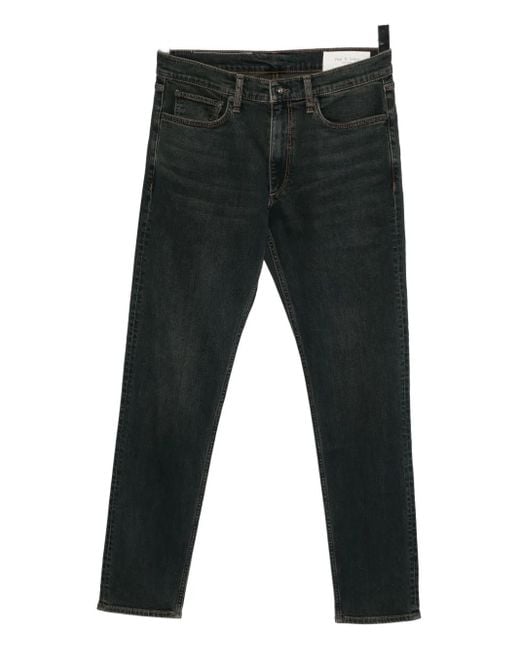 Rag & Bone Fit-2-Slim Jeans in het Black voor heren
