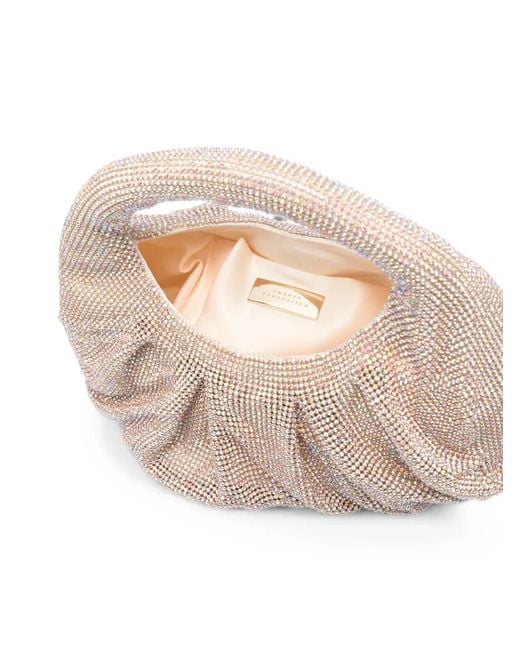 Twentyfourhaitch Pink Joan Crystal-Embellished Tote Bag