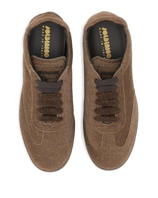 Soldini 80 Akira Donald Suède Sneakers in het Brown voor heren