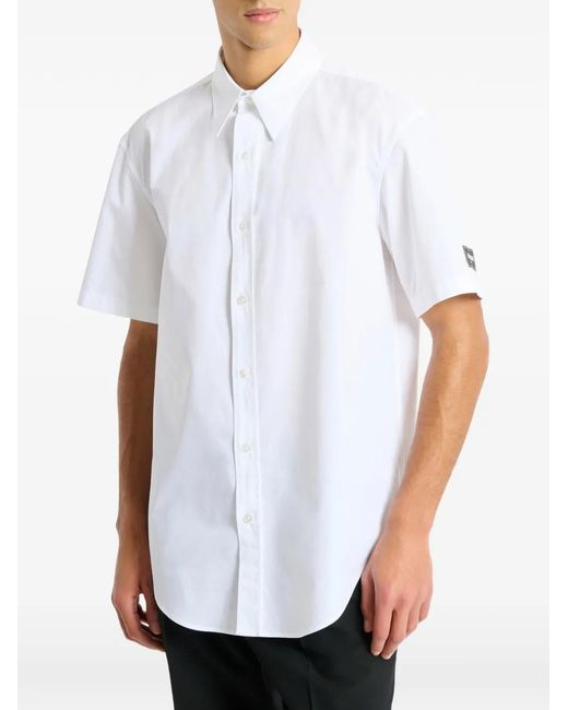 Balmain White Paris Shirt for men