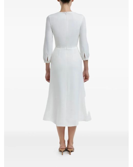 POST MERIDIEM スリムフィット ドレス White