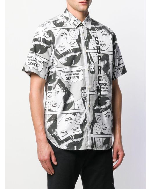 supreme comic shirt