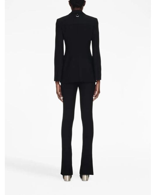 Off-White c/o Virgil Abloh Black Cargo Buckle-strap Single-breasted Jacket