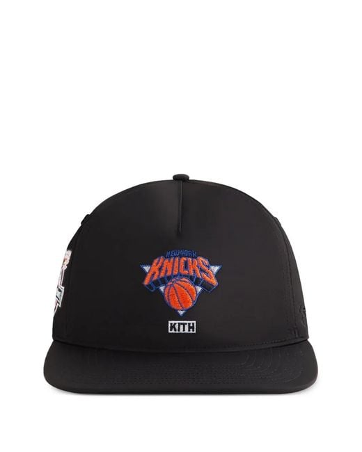 Kith Black X '47 X Nba All-Star X New York Knicks Sl Hitch Snapback Cap for men