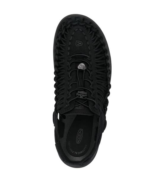Keen Black Uneek Braided Sneakers for men