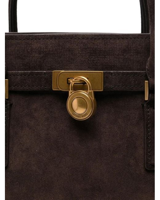 Borsa Tote Con Frange di Michael Kors in Black