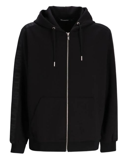 Karl Lagerfeld Kapuzenjacke Mit Logo in Black für Herren