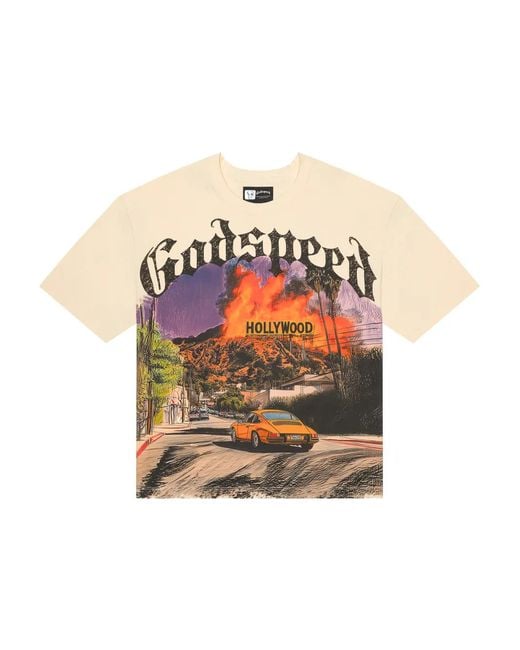 Godspeed White Los Scandalous Graphic-Print T-Shirt for men