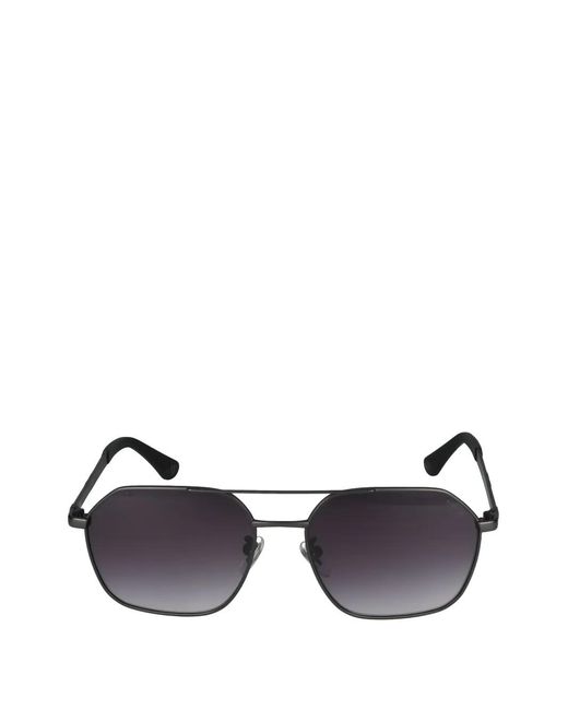 Police Gray Origins Geometric-Frame Sunglasses