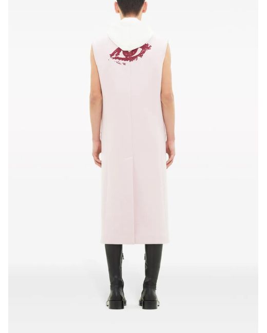 Manteau Sans Manches À Boutonnière Croisée Courreges pour homme en coloris Pink