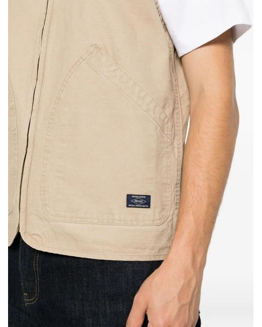 Chaleco Con Cremallera Impure de hombre de color Natural