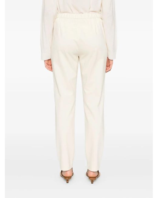Fabiana Filippi ドローストリング パンツ White