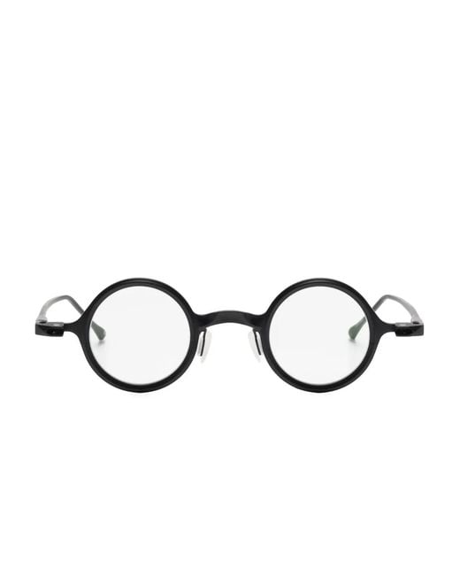 Rigards Black X Ziggy Chen Round-Frame Glasses