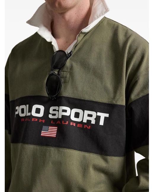 Polo Ralph Lauren Green Polo À Logo Imprimé for men