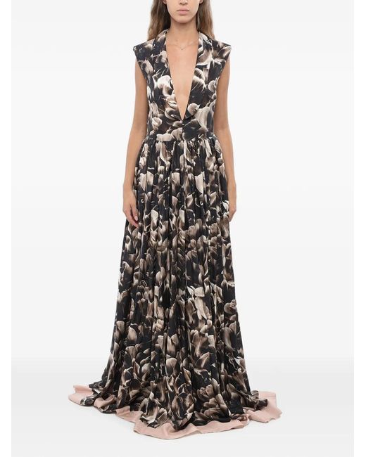 Co.Go White Printed Sleeveless Dress
