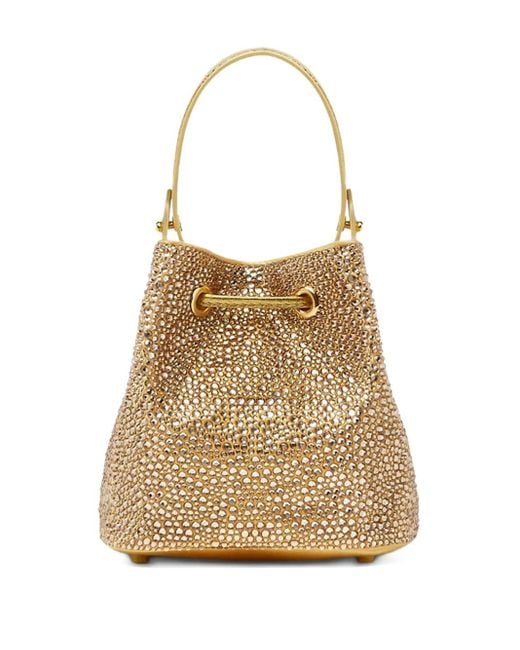 Versace Natural La Medusa Drawstring Mini Bag