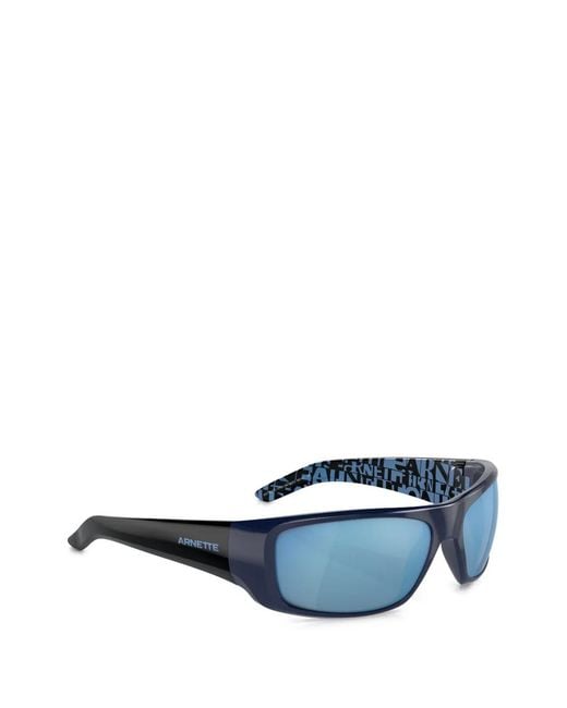 Arnette Blue Hot Shot Rectangle-Frame Sunglasses for men