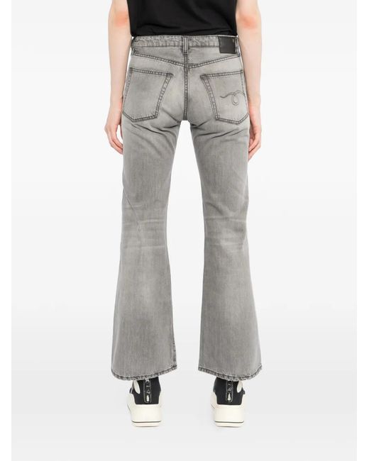 R13 Gray Jean À Effet Délavé