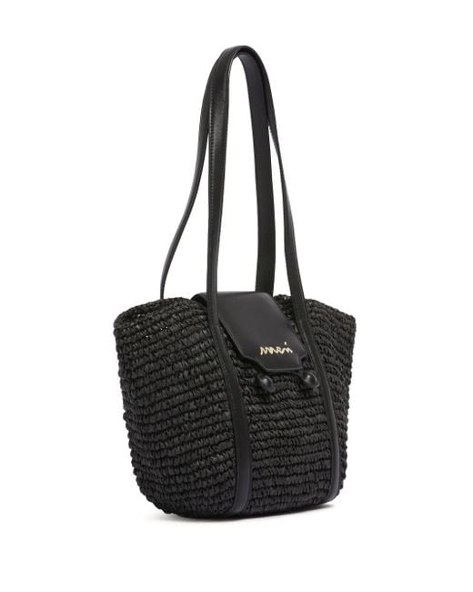 Marni Black Trunkaroo Small Tote Bag