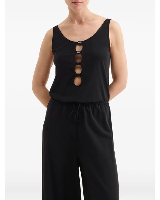 Eres Black Drawstring Zelie Trousers