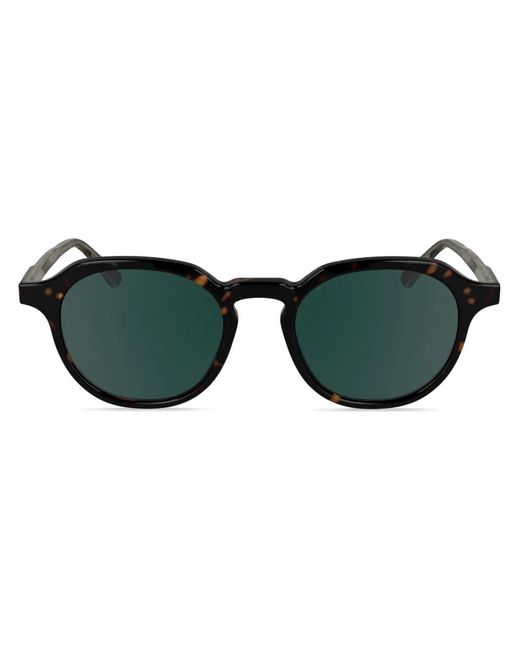 Calvin Klein Green Round-Frame Sunglasses
