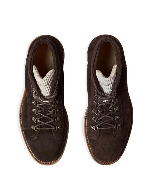Bottines Theodore À Lacets Scarosso pour homme en coloris Brown