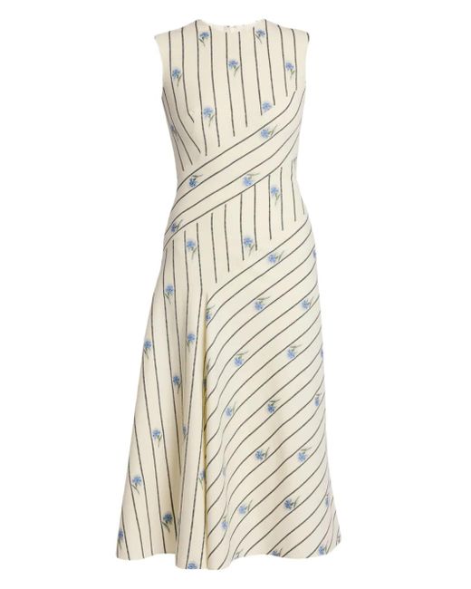 Erdem フローラル ドレス White