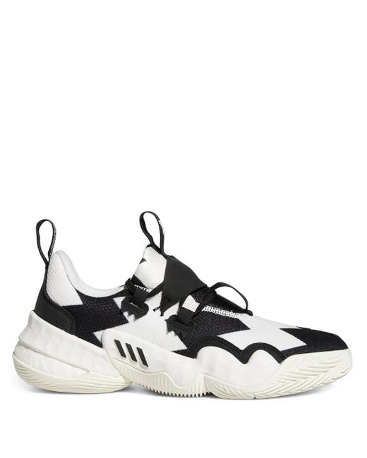Adidas Black Trae Young 1 Sneakers for men