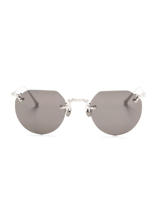 Matsuda Gray M5003 Round-frame Sunglasses