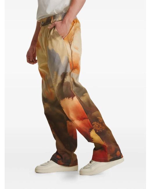IRINA VOINEA Natural Valley Of Life Trousers for men