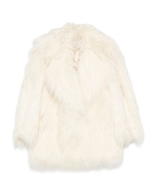 Frankie Shop White Liza Long-Sleeve Jacket