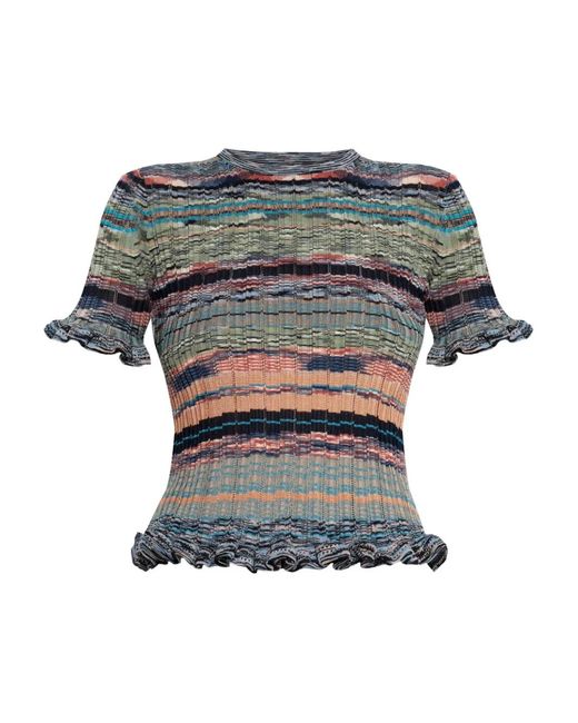 Ulla Johnson Gray Top "Miya"