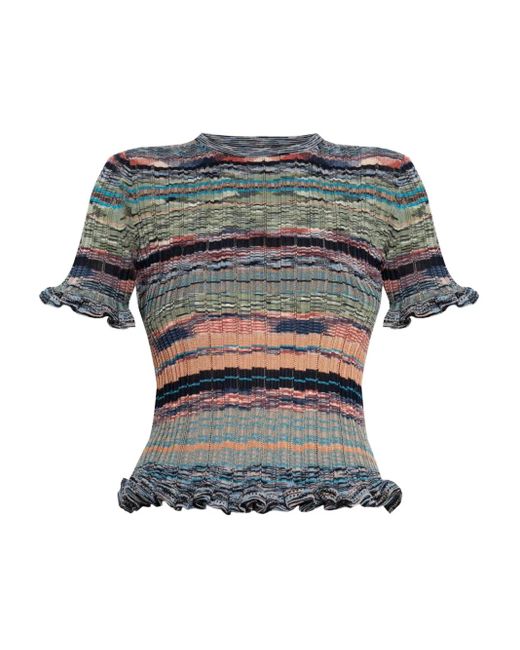 T-Shirt Miya Ulla Johnson en coloris Gray