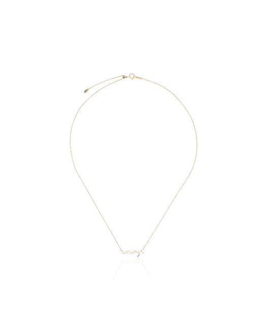 PERSÉE White 18Kt Amour Diamond Necklace
