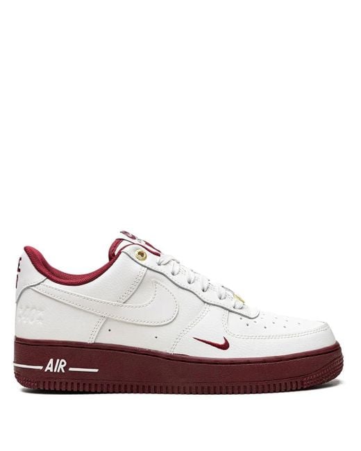 Nike White Air Force 1 Low "40Th Anniversary" Sneakers