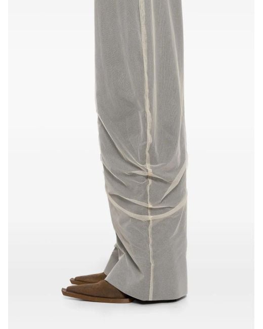Y. Project Gray Draped Layered Trousers